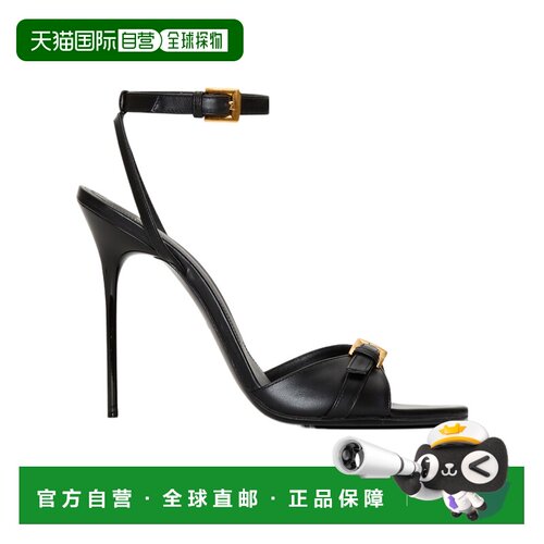 Balmain Anthem露趾高跟凉鞋细高跟高跟鞋 HN1UH2【付后1h可退】