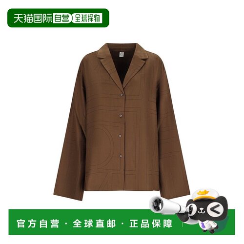 1h可退 香港直邮toteme 女士 长袖纽扣衬衫 251WRT976FB0080