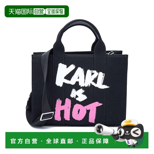 欧洲直邮KARL LAGERFELD 女士手提包 A4W50075999 SS2026 黑色
