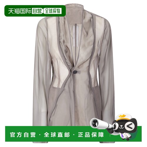 1h可退 香港直邮RICK OWENS 女士夹克 RP01F6703TUJS34 SS2026 浅