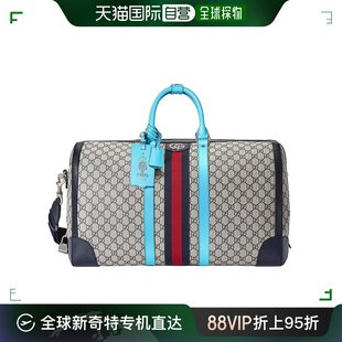 大号米色帆布旅行手提包 Savoy系列男士 古驰24新款 欧洲直邮GUCCI