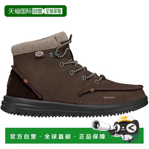 自营欧洲直邮Crocs卡骆驰 Bradley Unisex Boot男女同款棕色皮革