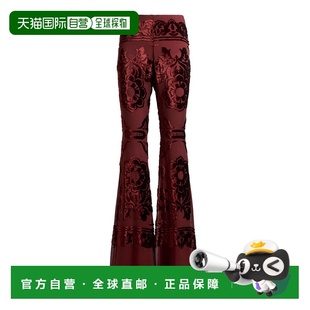 1h可退 香港直邮Etro 艾特罗 女士 Devore 雪纺喇叭长裤