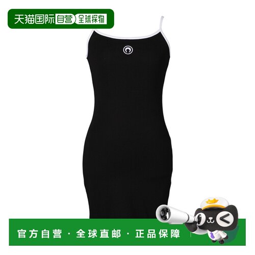 Marine Serre 月亮LOGO无袖连衣裙 WDR309ACJER0008吊带