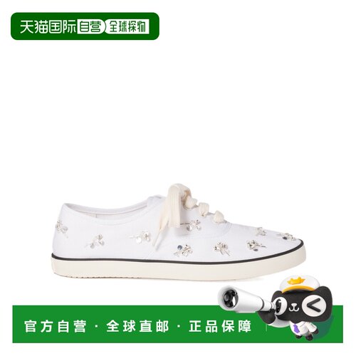 1h可退 香港直邮MIU MIU 女士运动鞋 5E370EV6BF005F0009 CO 白色