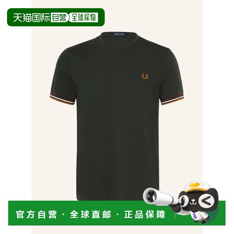 香港直邮FRED PERRY 男士T恤 100302951416000 CO【付后1h可退】图片