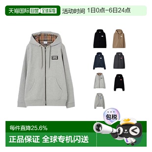 棉质连帽夹克卫衣外套 自营BURBERRY博柏利男士