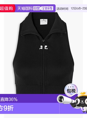 1h可退 香港直邮Courreges 女士 短款针织背心 124JVE072JS009199