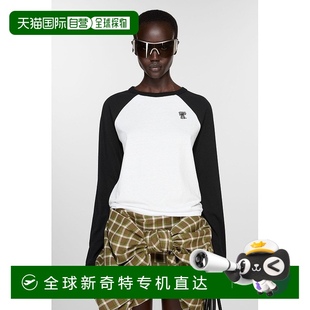 欧洲直邮Acne 莱赛尔纤维T恤 Studios SS25男女通用白色棉