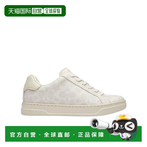 1h可退 香港直邮COACH 女士运动鞋 CCN67OFW CO 白色 High Line运