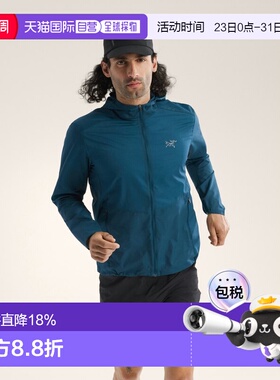 欧洲直邮Arc'teryx INCENDO AIRSHELL连帽衣 男装始祖鸟户外夹克