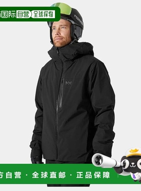 自营欧洲直邮Helly Hansen 男士黑色聚酰胺Swift三合一夹克