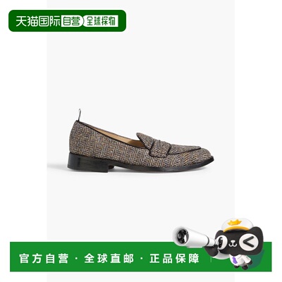 1h可退 香港直邮Thom Browne 汤姆 布朗 男士 Varsity 人字呢花呢