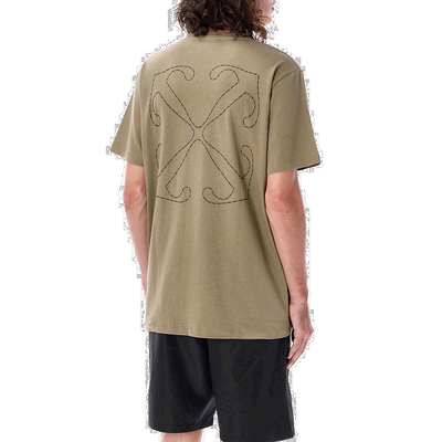 1h可退 欧洲直邮off-white男士T恤舒适透气休闲百搭OMAA027F23JER