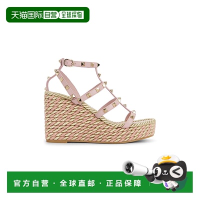 1h可退 香港直邮Valentino 华伦天奴 女士 Torchon Espadrilla 铆