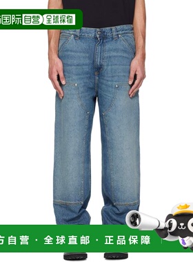 香港直邮CARHARTT WIP 男士 蓝色 OG Double Knee 牛仔裤 I036273