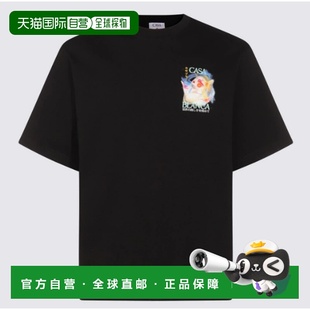 1h可退 香港直邮Casablanca 男士 Galactic Connection T恤 MPF25