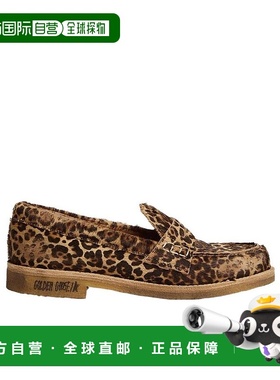 香港直邮Golden Goose Deluxe Brand 豹纹乐福鞋 GWF00268.F00298