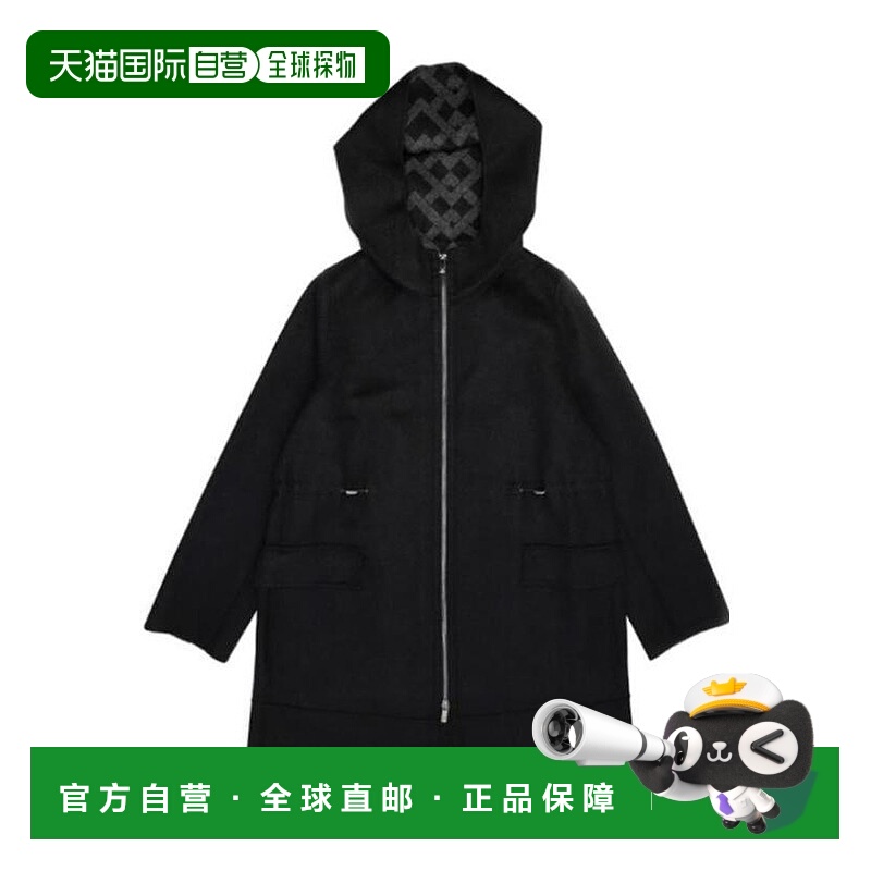 【99新未使用】香港直邮Max Mara 长袖连帽大衣 6086027206