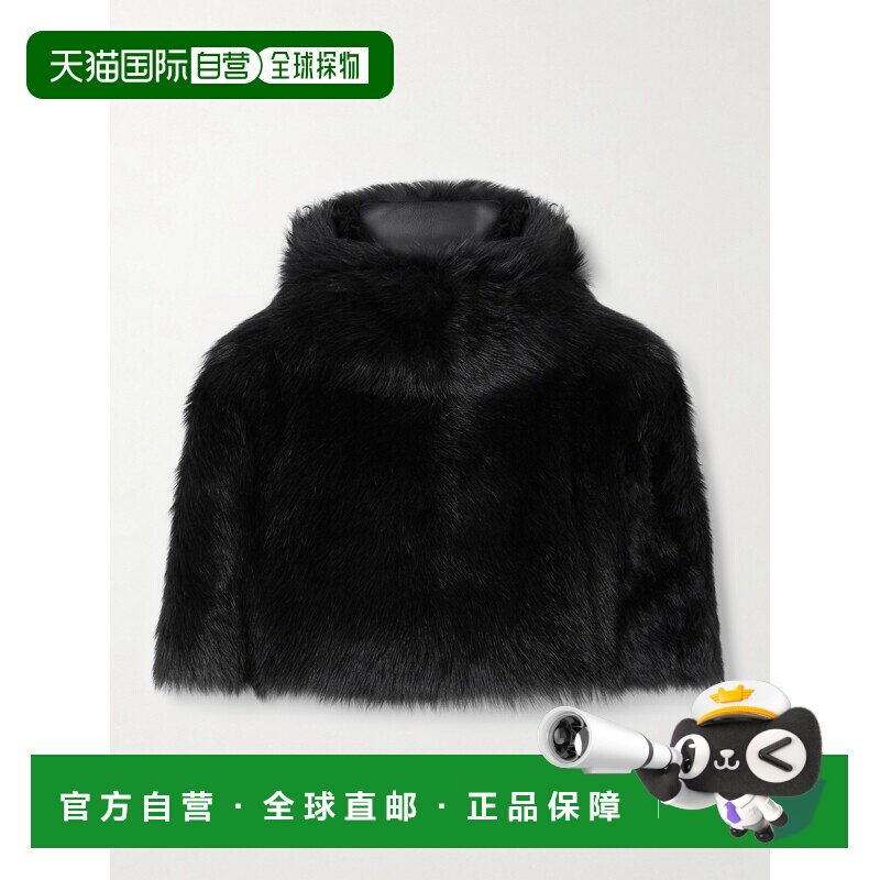 1h可退 美国直邮KHAITE 女士 Rovero 毛羊皮高领披肩 6186752