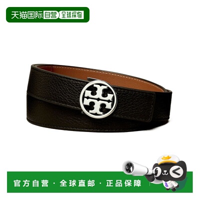 香港直邮TORY BURCH 女士腰带 138935002 CO 黑色 CINTURA 1'' MI