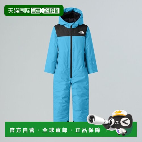 欧洲直邮北面 Freedom儿童滑雪连体衣 THE NORTH FACE滑雪服帽子