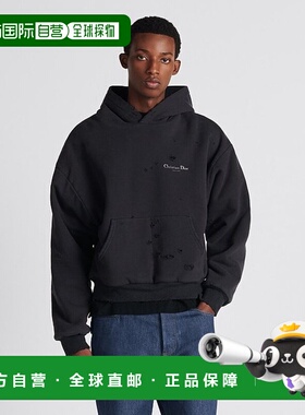 香港直邮Dior 连帽印花卫衣 343J691A0878