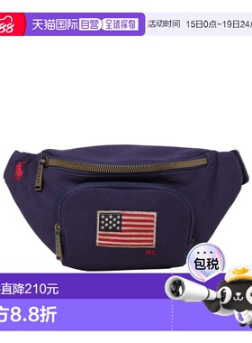 1h可退 香港直邮Polo Ralph Lauren 拉链腰包 9AR143