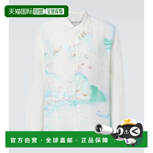 印花棉质真丝衬衫 香港直邮Our Adorn 男士 Legacy
