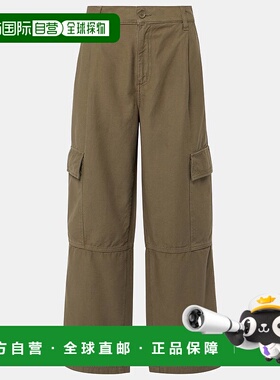 香港直邮AGOLDE 女士 Jericho 短款棉质工装裤 休闲裤 004170