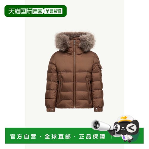 欧洲直邮MONCLER(盟可睐) Nouvelle doudoune à capuche en mati