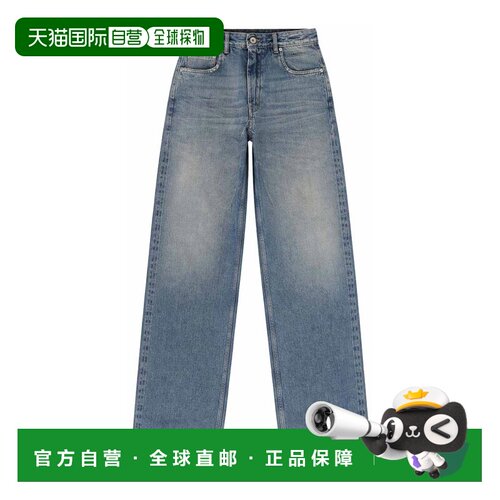 香港直邮RICK OWENS 女士牛仔裤 DS01F4305DWB06 SS2026 蓝色