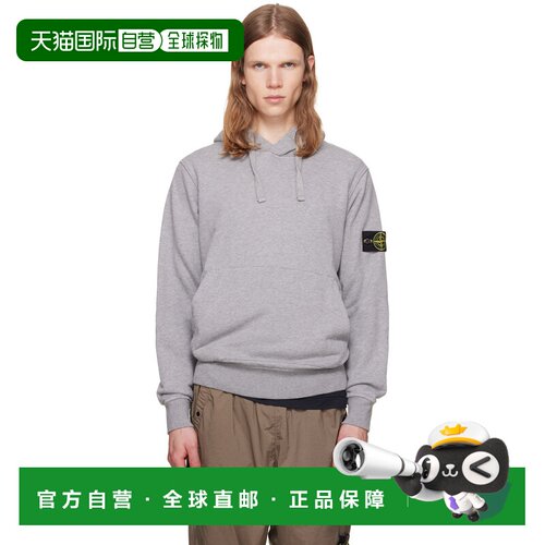 香港直邮Stone Island 石头岛 男士 灰色 6100062 Organic Cotton