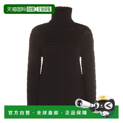 香港直邮moncler 女士 黑色羊毛针织衫 K24039F00002M6727999