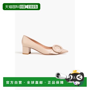 香港直邮Gianvito Rossi 吉安维托 罗西 女士 Venezia 搭扣皮质浅
