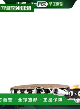 香港直邮KHAITE 女士 铆钉细节带扣腰带 10014763L763牛皮搭扣