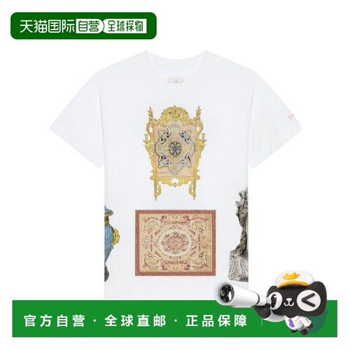 香港直邮Givenchy 短袖T恤 BM71MG3YPR 【付后1h可退】