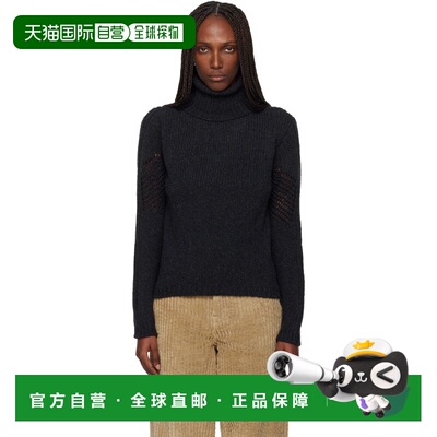 1h可退 香港直邮Our Legacy 女士 灰色 Cage Rollneck 高领毛衣 W