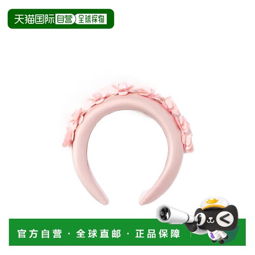 香港直邮Self-Portrait 缎面 3D 花朵头带 RS25793P
