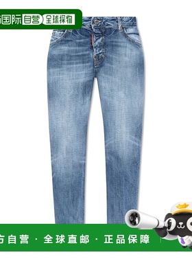 香港直邮Dsquared2 腰带环牛仔裤 S75LB0954S30309