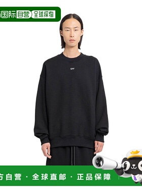 香港直邮Off-White 男士 徽标卫衣 OMBA054F23FLE001圆领