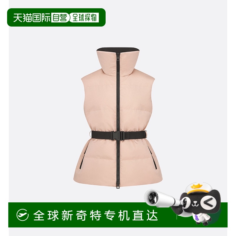 1h可退 欧洲直邮Dior/迪奥   DiorAlps 配腰带无袖羽绒服