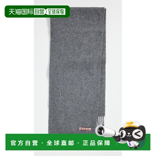 1h可退 香港直邮Acne Studios 艾克妮 男士 Canada 细款羊毛围巾