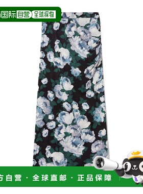 香港直邮Stella McCartney 花卉网纱中长裙 6J04353SQA26