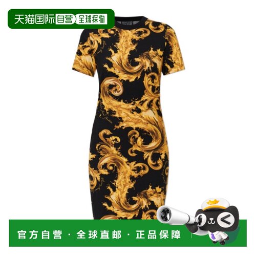 1h可退 香港直邮VERSACE JEANS 女士连衣裙 80HAO939JS553G89 SS2