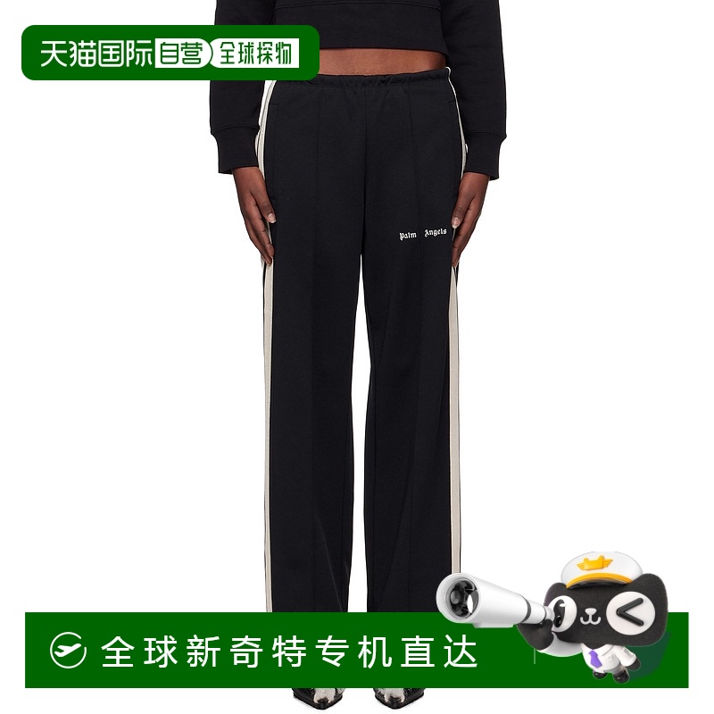 1小时内可退 香港直邮Palm Angels 棕榈天使 女士 黑色 Logo Loos