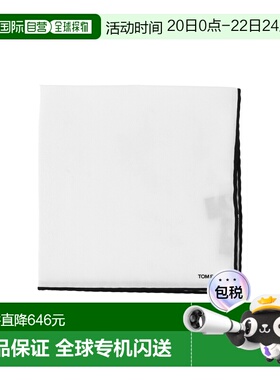 香港直邮Tom Ford 汤姆 福特 男士 Scarfs 白色围巾 SPR001SPS10W