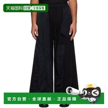 1h可退 香港直邮Julius 男士 黑色 Outpost Wide 长裤 907PAM10