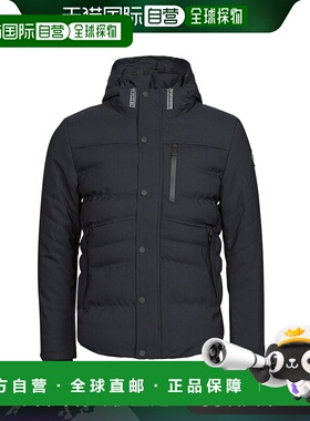 欧洲直邮Deeluxe  CHIRO 男装派克大衣连帽外套 P6600M-NAVY=01V-