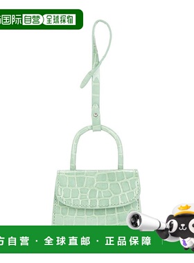 香港直邮BY FAR 女士 迷你鳄鱼纹压花卡套 MWSWA003CL005GR04